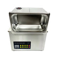 4.5L Stainless Steel Ultrasonic Cleaner 4L with Digital Display Timer Heater Degas Semiwave for Eyeglass Jewelry Dentures Bath