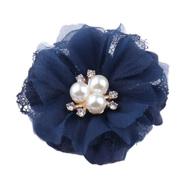 6cm DIY Handmade Bride Cloth Art Pattern and Wind Cotton Hemp Headwear Nail Art