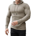 Men Spring Autumn Men's Sweater Casual Hooded Pullover Warm Knitted Sweatercoat Pull Homme Plus Size 3XL Outerwear