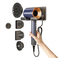 Wall Mounted for Salon Hair Dryer Stand Hair Storage Tool Bathroom Organizer Holder Shelf Accessories Hair Brush Bracket