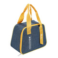 Outdoor Travel Zipper Closure Cosmetic Large Capacity Portable Lightweight Picnic Bags Lunch Food Cooler Bag