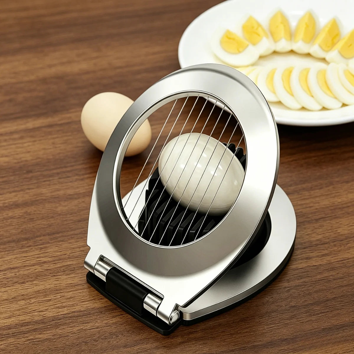 Factory Sales New Sales OEM/ODM Kitchen Tools Stainless Steel Egg Cutter Slicer