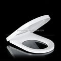 UF Urea Toilet Seat Cover D Shape Single Press Quick Release WC Cover Lid