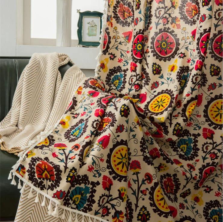 Wholesale  Boho Curtains  Most Popular Home Textile  Boho Curtains for Living Room