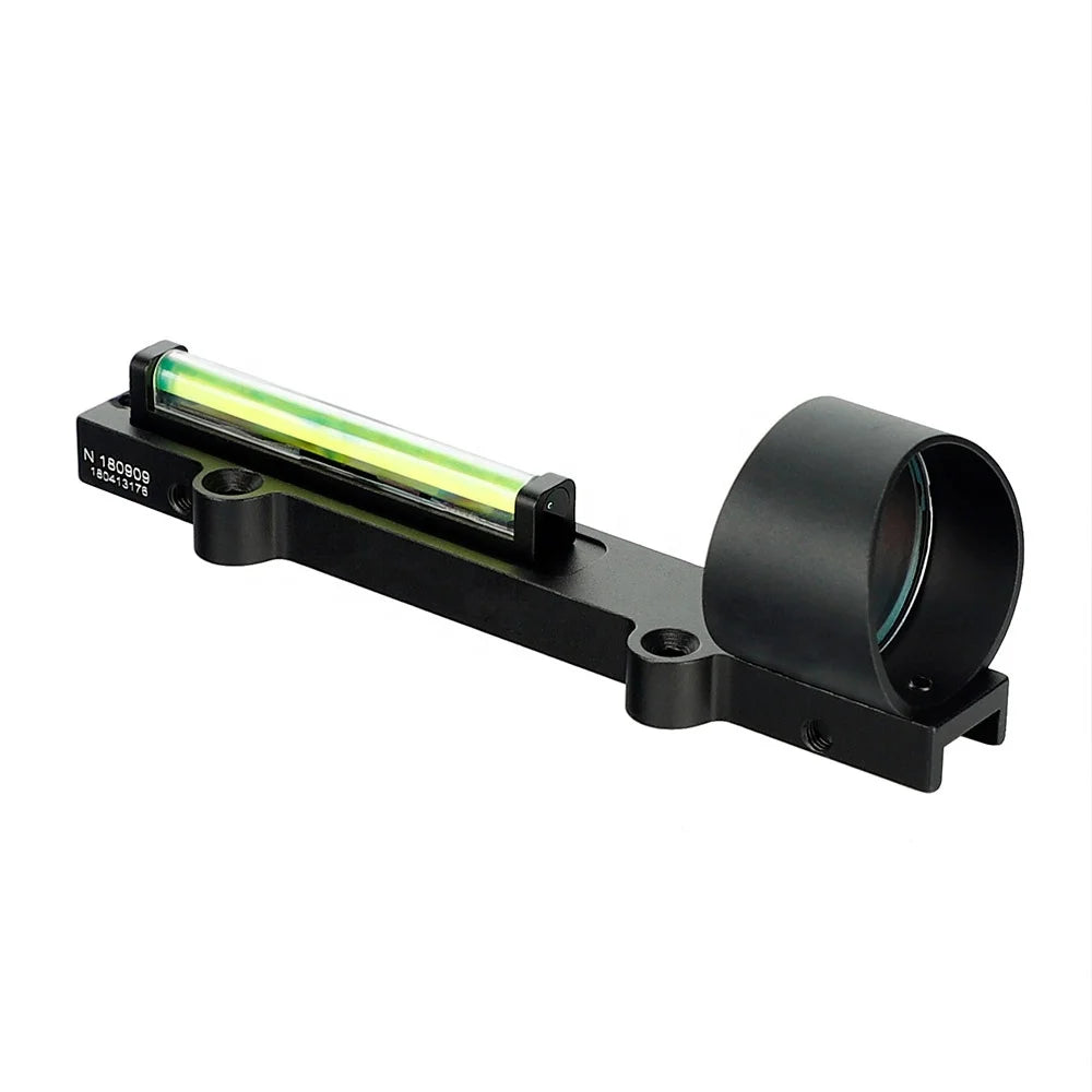 Ohhunt Light Weight Red Fiber 1x28 Green Dot Sight Hunting Scope Fit Hunting Holographic Sight