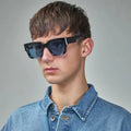 2025 Sunglasses Vintage Protection Square Sunglasses Pc Unisex Uv400 Square Designer Glasses Men Sunglasses
