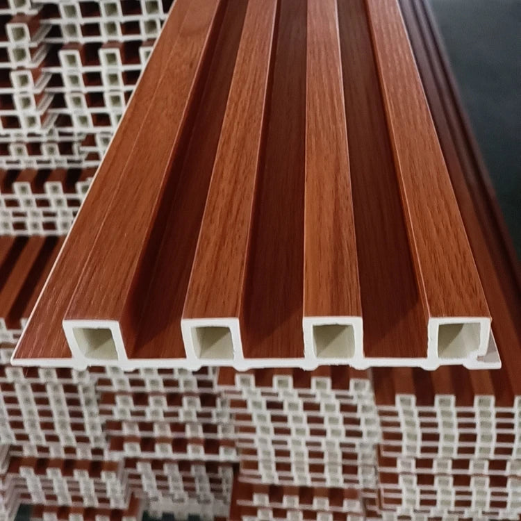 Wpc Wall Panel Decoration Wpc Fluted Wall Panel Wooden Grain Pvc Wpc Wall Panels