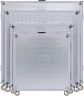 Customizable Patterned Silver Aluminum Flight Case for 360 Photo Booth Machine Durable OEM & ODM Supported