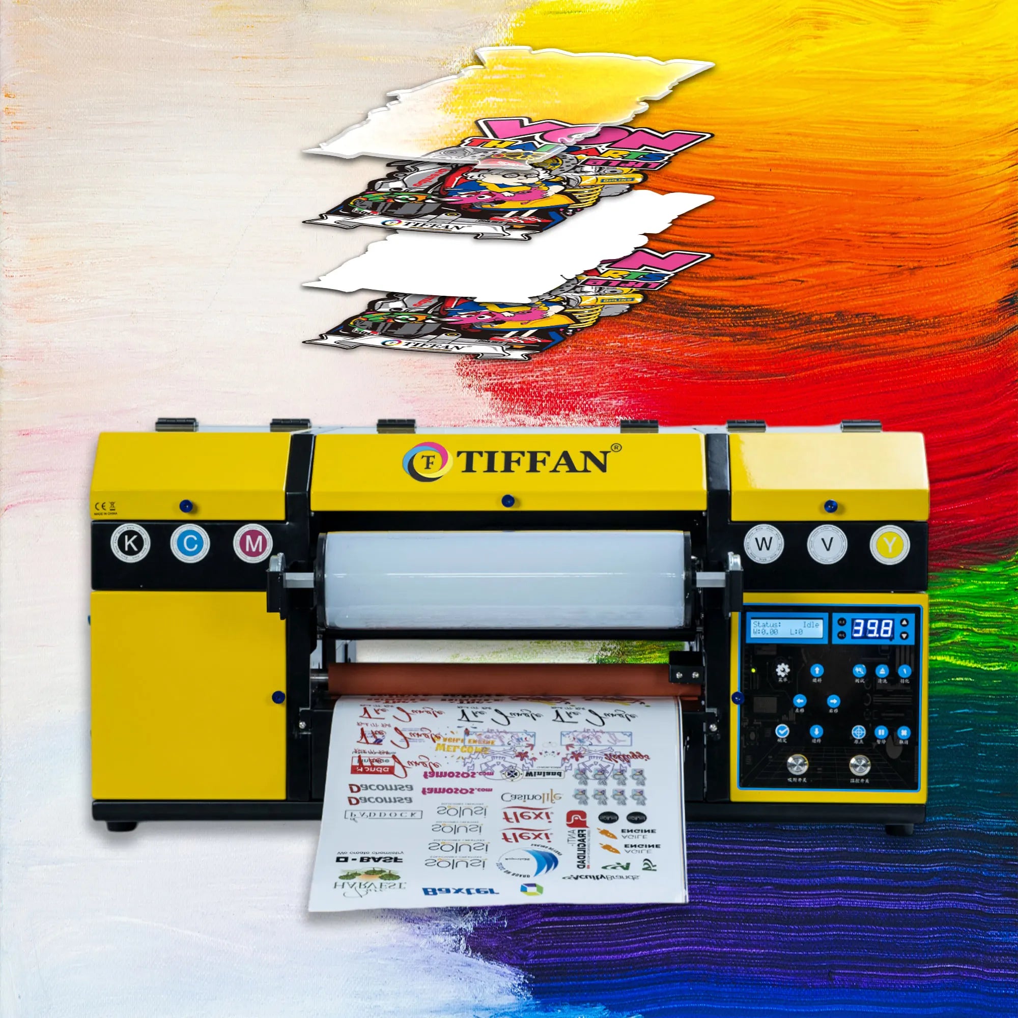 High Productivity Impressora 12 Inches A3 30cm 30 cm UV Printer A5 China A5 A4 UV Printer A4 UV DTF Printer