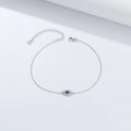 Hot Selling S925 Sterling Silver Devil's Eye Microset Zircon Bracelet Jewelry Vintage High Design Sense Diamond Bracelet