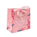 Custom Printing Florist Wrapping Paper Bowknot Flower Bag Paper Flower Decoration Carrier Bag