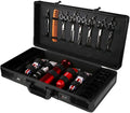 Luxury Portable Aluminum Barber Tool Bag Beauty Salon Case Compatible with Hair for Clipper