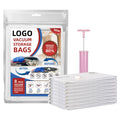 Vacuum Storage Bags Clothes Blankets Bedding Shoes Pillows-Compression Seal Explosion Proof PA+PE Material Saver for Wardrobe
