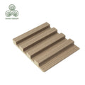 MUMU DESIGN Japan Style High Density Building Ceiling Decor Wood Slat 3D PVC Wall Panel for Bathroom