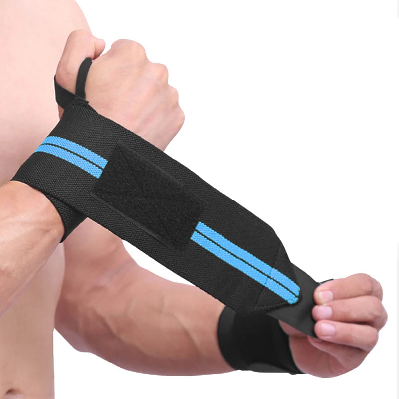 Polyester Gym Wrist Weight Lifting Sports Brace Straps Hand Bands and Wraps Sports Wrist Support Brace