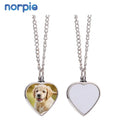 Factory Stock Metal Crafts Gift Sublimation Metal Cremation Urn Necklace Pet Ashes Necklace