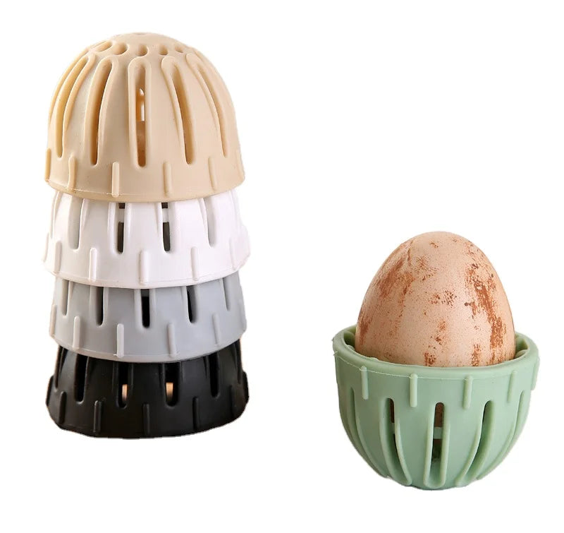 Hot Sale Food-Grade Silicone Egg Cleaning Brush Chicken/Duck Egg Brush Cleaner Silica Gel Material