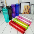 mugs wholesale 24oz clear transparent double wall plastic water bottles skinny acrylic tumbler with lid and straw tumbler cups