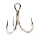 High Quality Cames Rust-Proof Round Bend Treble Hook High Carbon Steel Treble Hook Fishing Hook