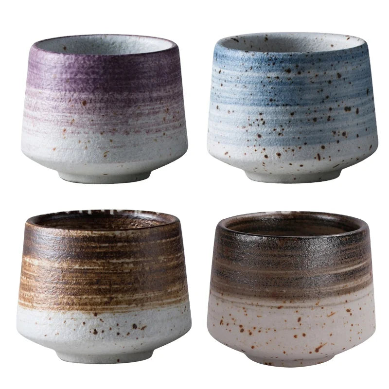 Hot Seller Kitchen Accessories Wholesale Personalized Ceramic Coffee Cup Sets Stoneware Tea Cup