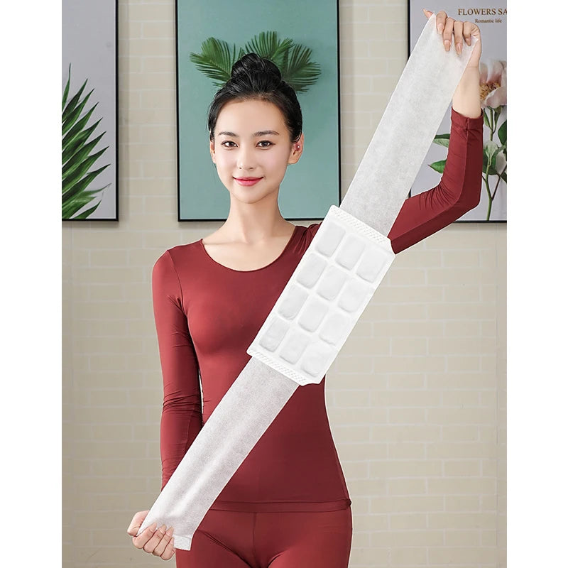 Disposable Mini Self-Heating Hot/Cold Packs MEILAN YB1201 8-12h Pain Relief Menstrual Period Nursing Heat Patch