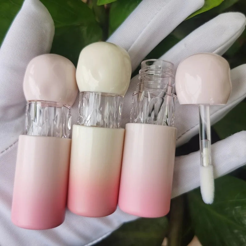 CY335 New Custom Lip Gloss Empty Tube Your logo Cosmetics Packaging Round Tube Cute Lip Gloss Tube Unique Manufacturer Wholesale