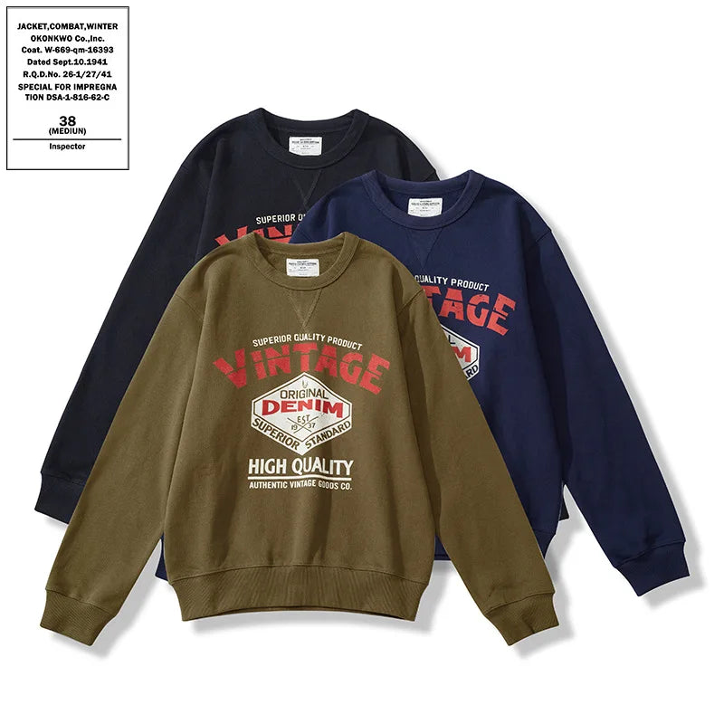 Custom Designed Heavyweight Pullover Sweatshirts 100% Cotton Color Blocked Plain Dyed for Winter Clothing Manufacturers