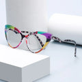 2026 PC Material Wholesale Women Colorful Cat Eye Optical Eyeglasses Frames Fashionable Eyewear