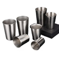 Stainless Steel Custom Drinking Cup with Laser Engraved Logo Eco-Friendly 300ml Capacity