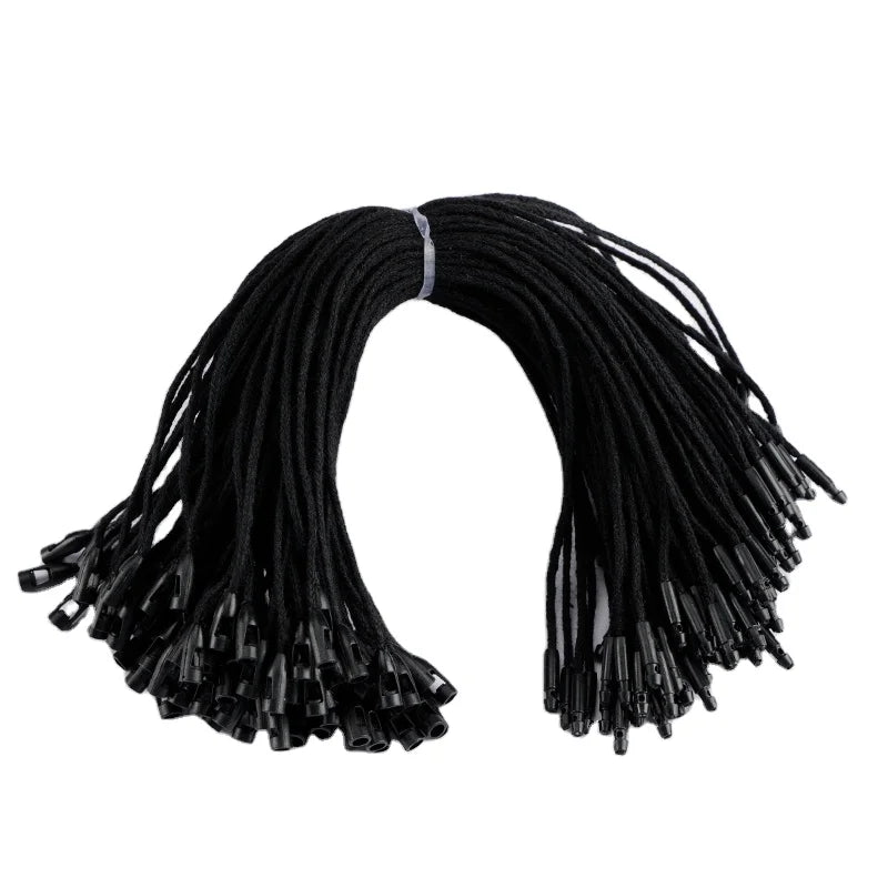 2024 Hot Selling Items 1000 Pieces Per Pack Tag String Sealed Tags Nylon Rope Pendant Label Clip Clothing Tag Rope