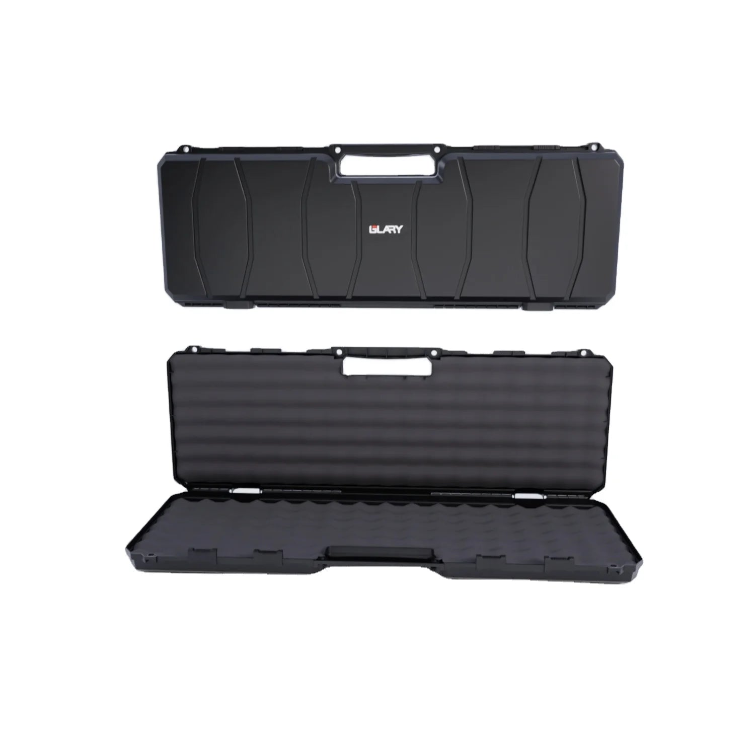 GLARY Hard Shell Gun case Travel Box Shockproof Portable Gun case for Storage Universal Gun Carrying case Box for Hunting