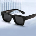 Stock Custom Logo High-End Contrast Color Leopard Polarized Sunglasses Uv400 Large Thick Frame Metal Core Square Sunglasses