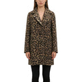 Winter Leopard Female Loose Warm Coats Casual Street Lady Animal Print Thick Outwears Leopard Print Jackets Coats for Women