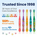 Hot Sale Home Use Kid Toothbrush for Deep Cleaning Teeth Soft Nylon Bristle for Children Factory Direct Wholesale Toothbrush OEM
