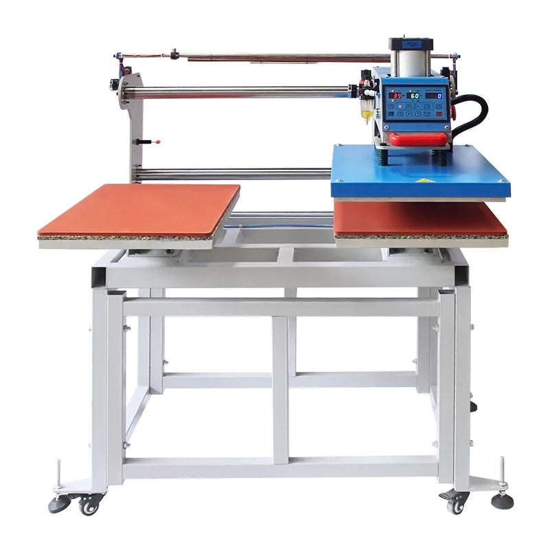 16/24 Inches 40/60cm Double Station Automatic Penumatic Sublimation Label T Shirt Heat Press Machine for Custom Logo