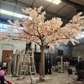 New Design 8ft Indoor Large White Flower Willow Wisteria Wedding Centerpiece  Artificial Cherry Blossom Tree for Wedding Decor