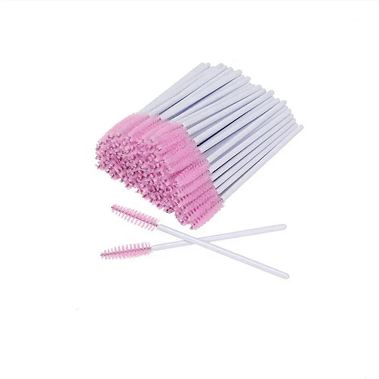 Wholesale Eyelash Brushes Makeup Brushes Disposable Mascara Wands Applicator Eye Lashes Cosmetic Eyelash Brush