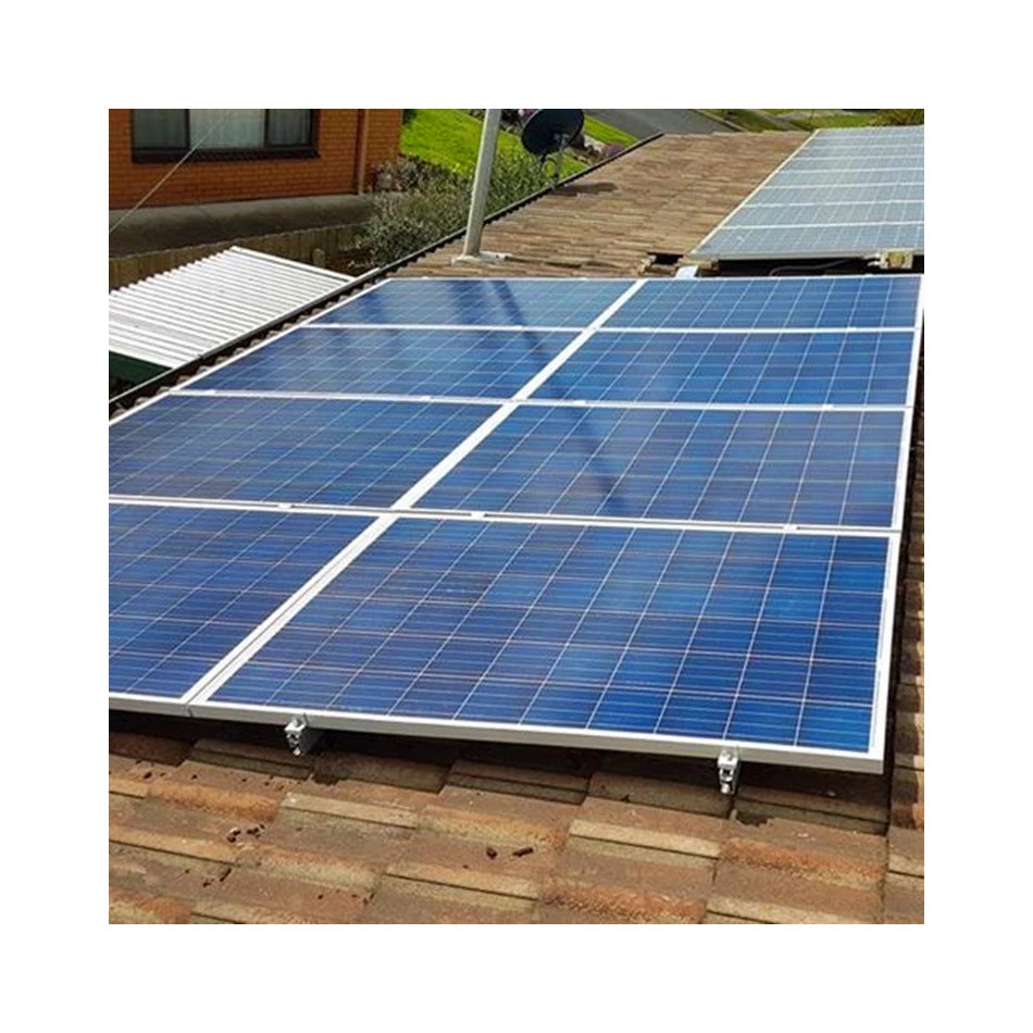 Solar Tile Pitched Roof Solar Panel Mounting System Hook Structure