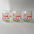 Custom logo and Pattern 500ml Unbreakable Acrylic Swig Egg Shaped Juice champagne Cup Wine Mug