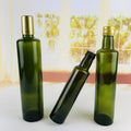 8oz 10oz 300ml 500ml Food Grade Glass Olive Oil Squeeze Bottles Squirt Dispenser Sauce with Twist Caps for