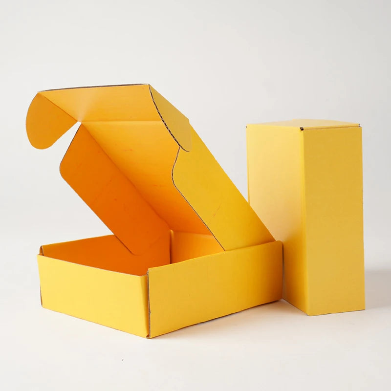 Free Design Cute Pink Eco Customized Art Paper Corrugated Gift Box Packaging BoxKraft Paper Corrugated Box