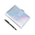 A6 Pu Leather Notebook Binder Budget Planner Organizer Cash Budget Envelope Book