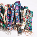 Hot Sale Mobile Phone Wrist Lanyard Cute Id Card Holder Luxury Keychain Wristlet Strap Lanyard With Logo Custom