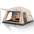 12 Person Super-Large Luxury Two Bed Rooms With One Living Room Family Camping Waterproof Tent Outdoor
