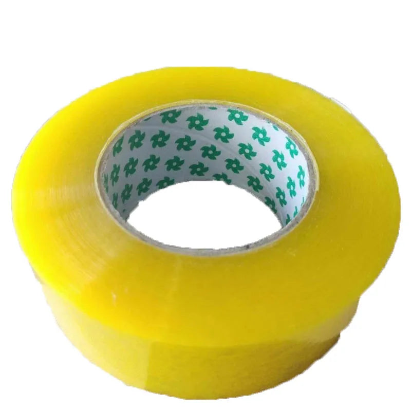 China Manufacture Supply Single Sided Tape Gum Adhesive Machine Big Size BOPP Packing Tape Offered with Rubber Side
