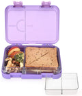 Custom Portable Plastic Sandwich Microwave Leakproof 6 Compartment Lunch Box Container Lunch Bento Box for Kids