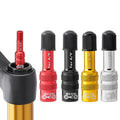 MUQZI Mountain Bike Front Fork AV Schrader Air Valve Bicycle Suspension Air Fork Shock Absorber Conversion Valve
