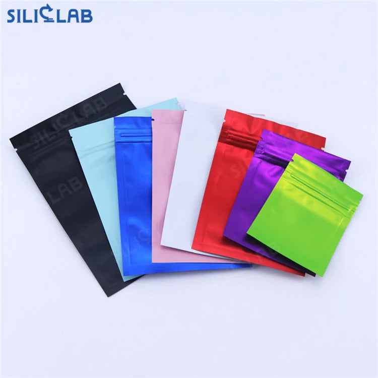 Resealable Waterproof Plastic Bags Food Seal Packaging Ziplock Foil Pouch Multifunctional Smell Proof Cookie Mylar Bag