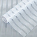 UDK Frosted Window Film for Stripe Patterns Window Frosting Film Self-Adhesive Glass Film for Home Office