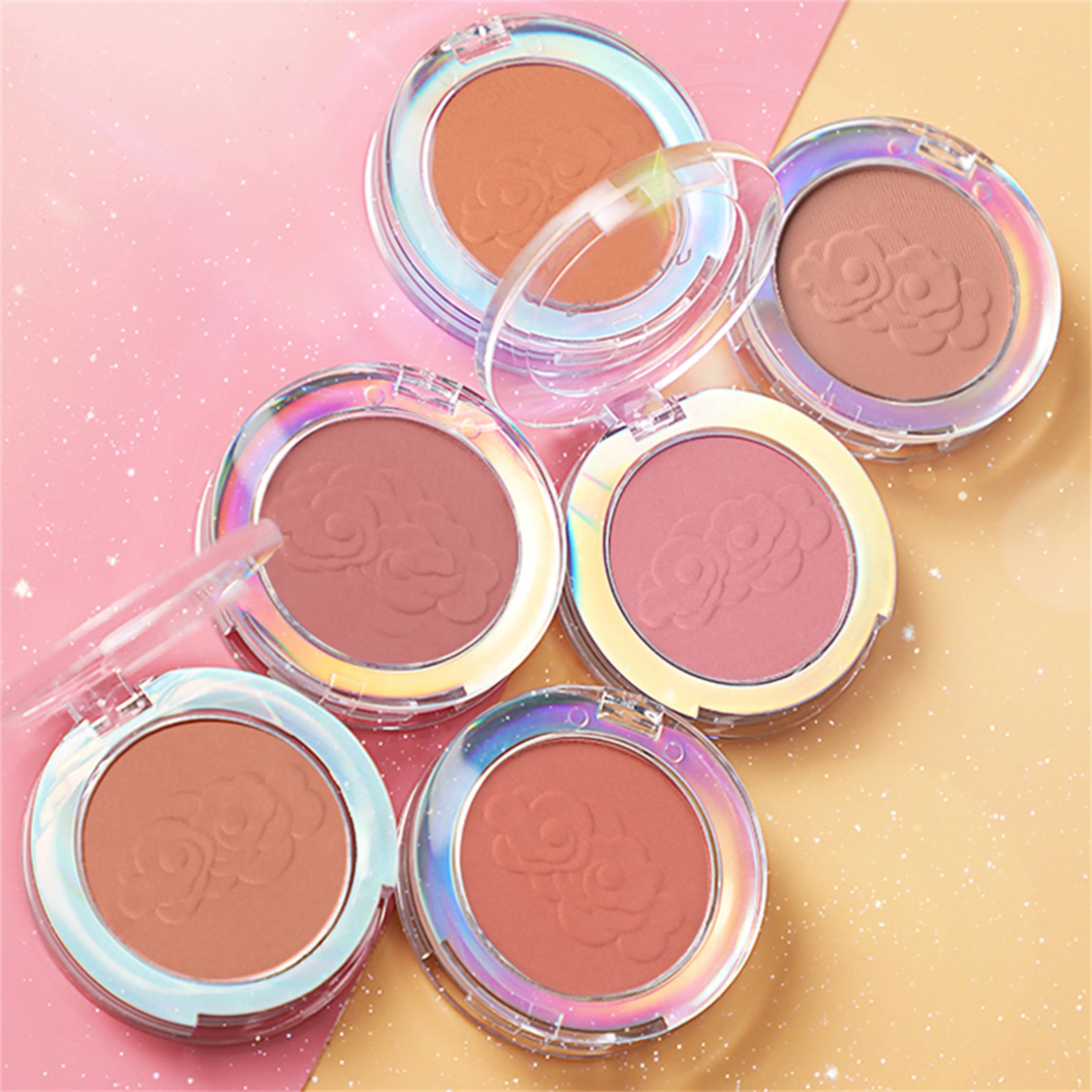 Wholesale Private Label Multifunctional Contour Highlighter Blush Custom Blush Palette